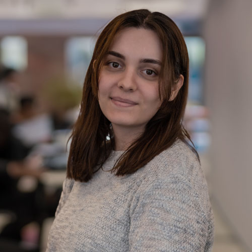 portrett av mila grcic, leder for maksimers growth avdeling